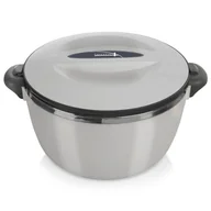 Kubki termiczne - Termos obiadowy stalowy termomisa na zupę lody duży szary TERMO 3,5L ORION 128524 - miniaturka - grafika 1