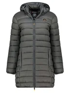 Kurtki damskie - Geographical Norway Płaszcz pikowany "Atikamap" w kolorze ciemnoszarym - miniaturka - grafika 1