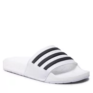 Klapki i japonki damskie - Adidas Klapki adilette Boost FY8155 Cloud White/Core Black/Cloud White - miniaturka - grafika 1