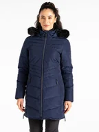 Kurtki damskie - Dare 2b Płaszcz pikowany "Striking IIII" w kolorze granatowym - miniaturka - grafika 1