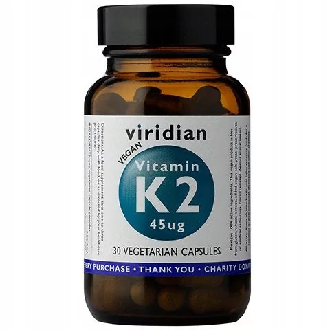 Viridian Witamina K2 (MK-7) 30 kaps.