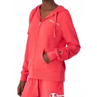 Bluzy damskie - Bluza dresowa damska CHAMPION z kapturem bawełniana - miniaturka - grafika 1