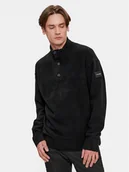 Swetry męskie - Calvin Klein Sweter K10K111960 Czarny Regular Fit - miniaturka - grafika 1