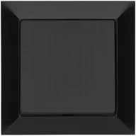 Wyłączniki światła i elektryczne - Decento zwierny dzwonek Premium czarny Mat - miniaturka - grafika 1
