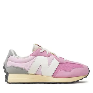 Buty dla dziewczynek - Sneakersy New Balance GS327RK Różowy - grafika 1