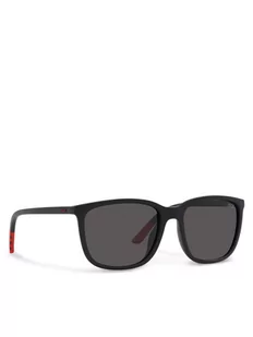 Ralph Lauren Polo Okulary przeciwsłoneczne 0PH4185U 537587 Czarny - Okulary przeciwsłoneczne - miniaturka - grafika 1