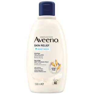 Aveeno Skin Relief, żel nawilżający do mycia ciała, 500 ml - Żele pod prysznic dla mężczyzn - miniaturka - grafika 1