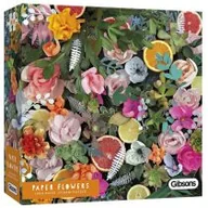 Puzzle - G3 Gibsons Puzzle 1000 Papierowe kwiaty Gibsons - miniaturka - grafika 1