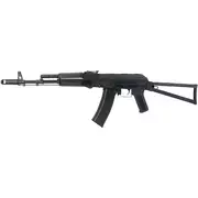 Karabiny ASG - Karabin szturmowy 6mm Kalashnikov AKS-74MN AEG Black 450 BBS Black - miniaturka - grafika 1