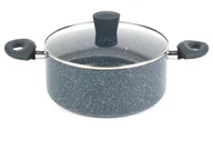 Patelnie - Russell Hobbs Wok / Patelnia / Rondel / Garnek aluminiowy Blue Marble (Garnek, 24 cm) - miniaturka - grafika 1