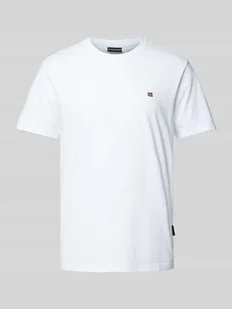 T-shirt z wyhaftowanym logo - Koszulki męskie - miniaturka - grafika 1