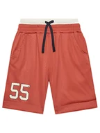 Spodenki damskie - United Colors Of Benetton Szorty sportowe 3FJGC903C Czerwony Regular Fit - miniaturka - grafika 1