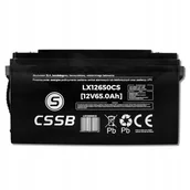 Baterie do zasilaczy awaryjnych UPS - Ps Akumulator żelowy 12V 65Ah. - miniaturka - grafika 1