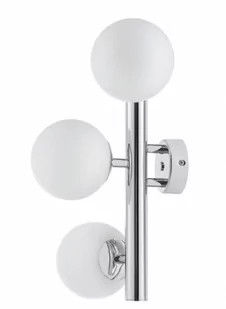 Kaspa : Kinkiet CUMULUS srebrny 20757303 - Lampy ścienne - miniaturka - grafika 1