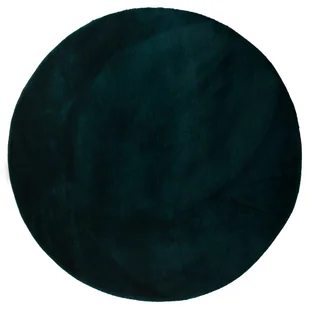 Dywan rabbit okrągły pluszowy Rabbii zielony śr. 100 cm - Dywany - miniaturka - grafika 1