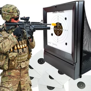 Tarcza Strzelecka Kulołapka Kulochwyt Air Soft Gun - Zabawki militarne - miniaturka - grafika 1