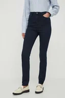 Spodnie damskie - Emporio Armani jeansy damskie kolor granatowy - miniaturka - grafika 1