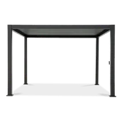 Kratki i pergole - Pergola ogrodowa aluminiowa Premium Anthracite 3x4 - Gutroof - miniaturka - grafika 1