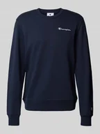 Bluzy męskie - Bluza z wyhaftowanym logo - miniaturka - grafika 1