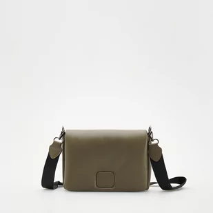 Reserved - Torebka crossbody - Khaki - Torebki damskie - miniaturka - grafika 1