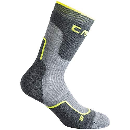 CMP Dziecięce skarpety trekkingowe, 3i49174 czarny Asphalt Mel. 28W / 30L