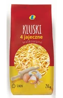 Makaron - LEWIATAN KLUSKI WALCOWANE 4-JAJ 250G - miniaturka - grafika 1