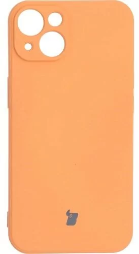 Bizon Etui Case Silicone iPhone 13 pomarańczowe BCSIP13OR