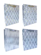 Opakowania i torebki na prezenty - torebki ozdobne wzory geometryczne - miniaturka - grafika 1