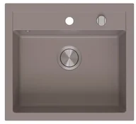 Zlewozmywaki - BERG ZLEWOZMYWAK HOBART BRQ23104 1,0 OC 560X510 KASZMIR - miniaturka - grafika 1