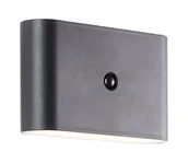 Lampy ogrodowe - Brilliant - LED zewnętrzny akumulatorowy kinkiet z czujnikiem XINO LED/3W/5V IP44 - miniaturka - grafika 1