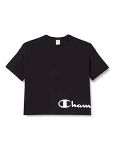Champion Damska koszulka z krótkim rękawem American Classics Oversize, czarny, XL - Koszulki i topy damskie - miniaturka - grafika 1