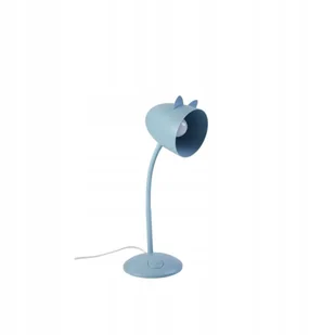 Lampka biurkowa Pina niebieska E27 Inspire - Lampy stojące - miniaturka - grafika 1