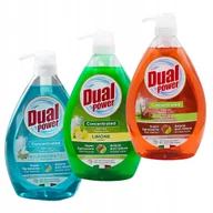 Płyny do naczyń - Zestaw DUAL POWER płyn do naczyń Bicarbonato + Cytryna + Aloe&Melograno 1 l - miniaturka - grafika 1