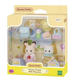 Epoch, Przedszkolaki Baby Duo Sylvanian Families - Figurki dla dzieci - miniaturka - grafika 1