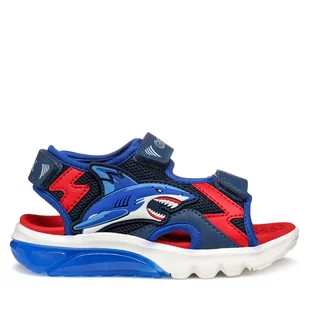 Sandały Geox J Ciberdron B J55MXB 1454 C0735 S Granatowy - Buty dla chłopców - miniaturka - grafika 1