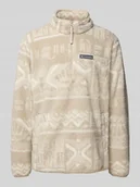 Kurtki męskie - Bluza ze sztucznym kożuszkiem - miniaturka - grafika 1