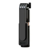Selfie stick - UCHWYT SELFIE MINI - z odpinanym pilotem bluetooth i tripodem - P09 CZARNY - miniaturka - grafika 1