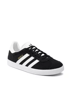 adidas Buty Gazelle J BB2502 Czarny - Sneakersy damskie - miniaturka - grafika 1