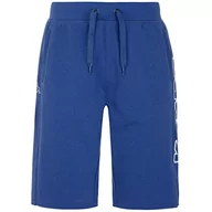 Spodenki męskie - Kappa Męskie spodnie sportowe Bilmer Logo Blue Sapphire, L - miniaturka - grafika 1