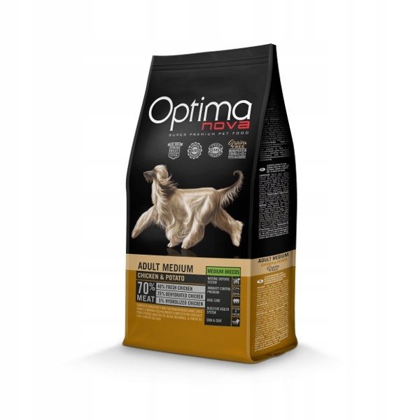 OPTIMAnova dog  GF ADULT MEDIUM - 12kg