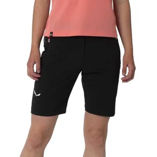 SALEWA Damskie spodnie trekkingowe krótkie Pedroc DST Short - Spodnie damskie - miniaturka - grafika 1