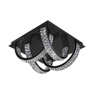 Lampy sufitowe - Tula lampa sufitowa 4xLED/23,5W czarna MX3274-4-3BCT - miniaturka - grafika 1