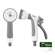 Węże ogrodowe i zraszacze - Pistolet 7-funkcyjny Handy Soft White Line - miniaturka - grafika 1