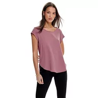 Bluzki damskie - Only Kobiety Onlvic S/S Noos Wvn Bluzka, Pink Mesa Rose, 34 - miniaturka - grafika 1