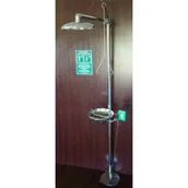 Sprzęt ratunkowy - Natrysk Bezpieczeństwa Z Oczomyjką Ze Stali Nierdzewnej Stal Nierdzewna Sterowanie Nożne - miniaturka - grafika 1