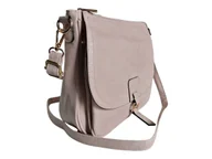 Torebki damskie - Klasyczna Torebka Damska, Modna Listonoszka, Różowa Damska Torebka Na Ramię - miniaturka - grafika 1