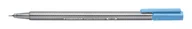 Cienkopisy - Staedtler, Cienkopis trójkątny triplus®, jasny lazur, 0.3 mm - miniaturka - grafika 1