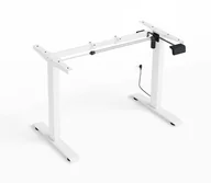 Biurka - Stelaż elektryczny do biurka z regulacją wysokości biały RXD1 - miniaturka - grafika 1