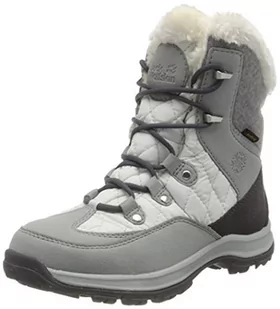 Jack Wolfskin Damskie śniegowce Aspen Texapore Mid W, Bia?e srebro, 36 EU - Śniegowce damskie - miniaturka - grafika 1