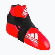 Ochraniacze do sportów walki - Ochraniacze na stopy adidas Super Safety Kicks Adikbb100 czerwone ADIKBB100 - miniaturka - grafika 1